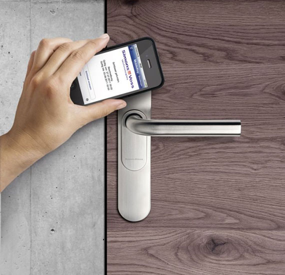 Zutrittskontrolle simonvoss-iPhone