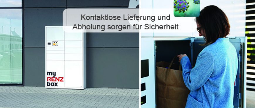 Kontaktlose Lieferung und mehr Sicherheit durch die myRENZbox