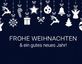 TOBLER WÜNSCHT FROHE WEIHNACHTEN