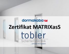 Ausgezeichnete Kompetenz in der cloudbasierten Zutrittskontrolle MATRIXaaS